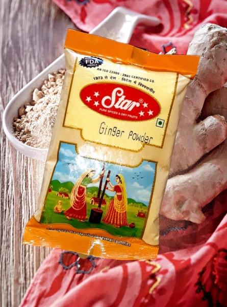 Имбирь молотый (Адрак, Шунти) Ginger Powder Индия 100 грамм - фото 1 - id-p576453648