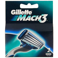 Катрiджi для гоління Gillette Mach 3 (2шт.) оригiнал