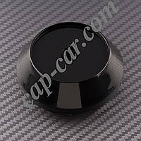 Ковпачки заглушки для литих дисків чорний конус 59/65 мм