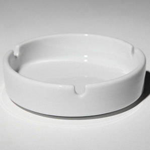 Попільничка настільна порцелянова 10 см. біла Elara, FoREST