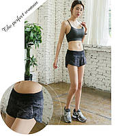 Спортивні Шорти з Підшортниками Захисного Кольору — РОЗПРОДАЖ