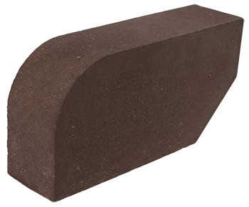 Фасонна цегла LAND BRICK "Скошений кут" коричневий, фото 1