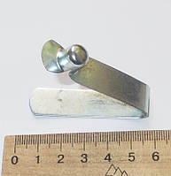 Пружинний фіксатор кнопковий під отвір 9,5 мм