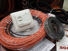 Тепла підлога (кабель для обігріву) у комплекті з регулятором RTC 70.26 "FENIX" (3.8 м кв.)