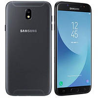 Чехол книжка для Samsung J730 / J7 (2017) противоударный с магнитом Goospery Case чёрный