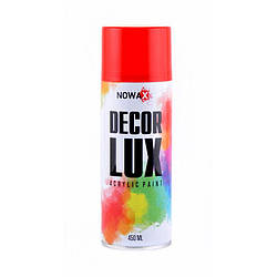 Акрилова фарба Nowax Decor Lux RAL 3001 Сигнально-червоний 450 мл