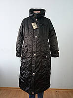 Пальто женское зимнее длинное большого размера QUAN