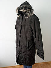 Пальто жіноче зимове довге дуже великого розміру DRAGON, фото 5