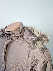 Пальто жіноче зимове довге дуже великого розміру DRAGON, фото 5