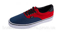 Кеды унисекс Vans Era Blue/Red "Сине-красные" р. 4.5 -10.5 (35 - 44)