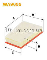 Фильтр воздушный WIX WA9655 (AP185/6)