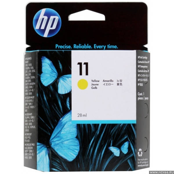 

Картридж струйный HP 11 Yellow (C4838AE) 2012-2015