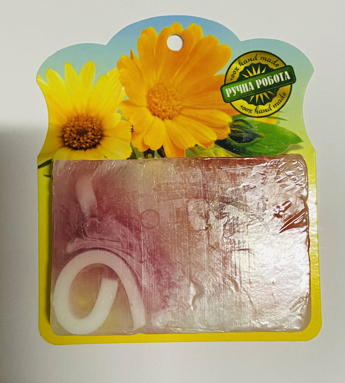 

Карпатський Миловар, мило ручної роботи, 60 г Календула