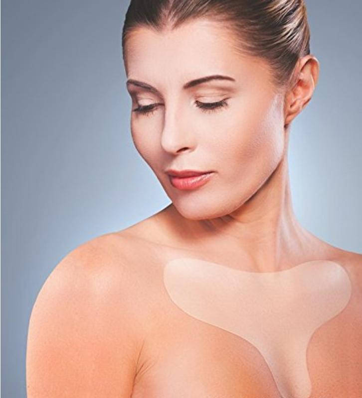 

Многоразовый силиконовый патч от морщин для зоны декольте GS079