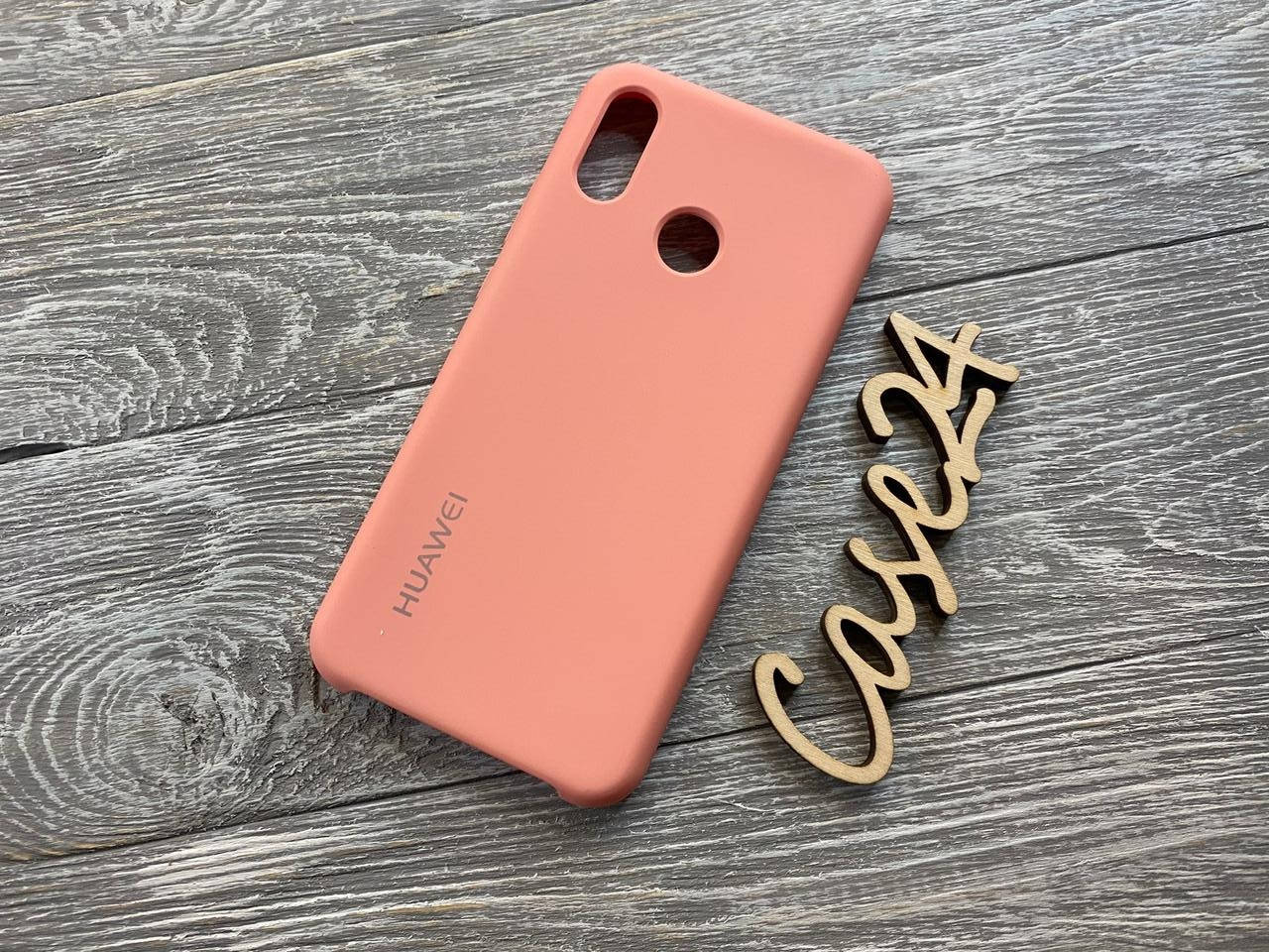 

Чехол Soft touch для Huawei P20 Lite (8 цветов) розовый