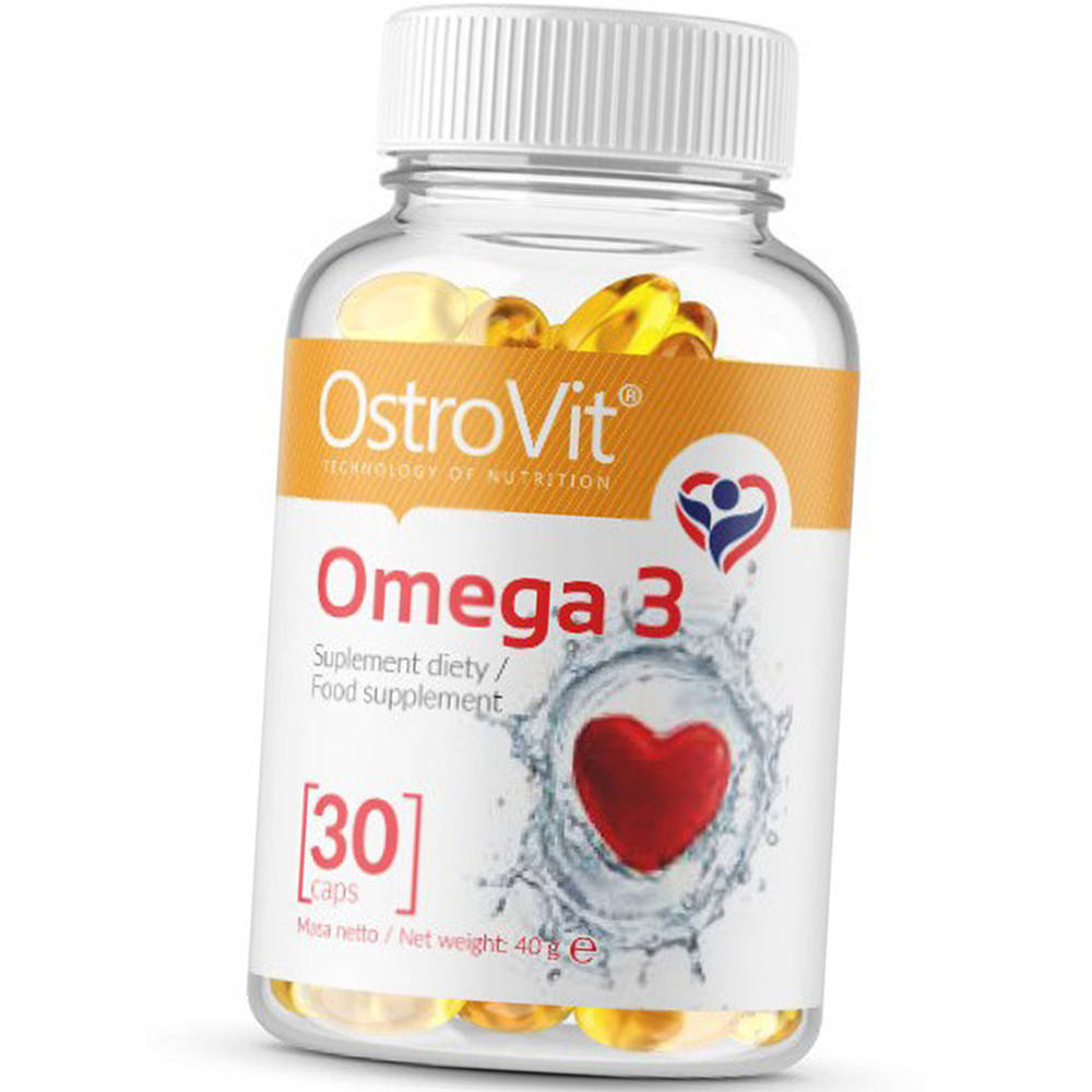 

Омега 3 OstroVit Omega 3 30 капс Жирные кислоты