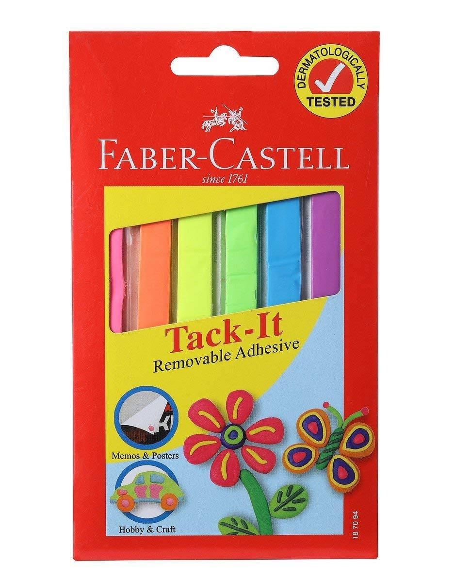 

Клеевые подушечки FABER-CASTELL TACK-IT цветные 50 гр.