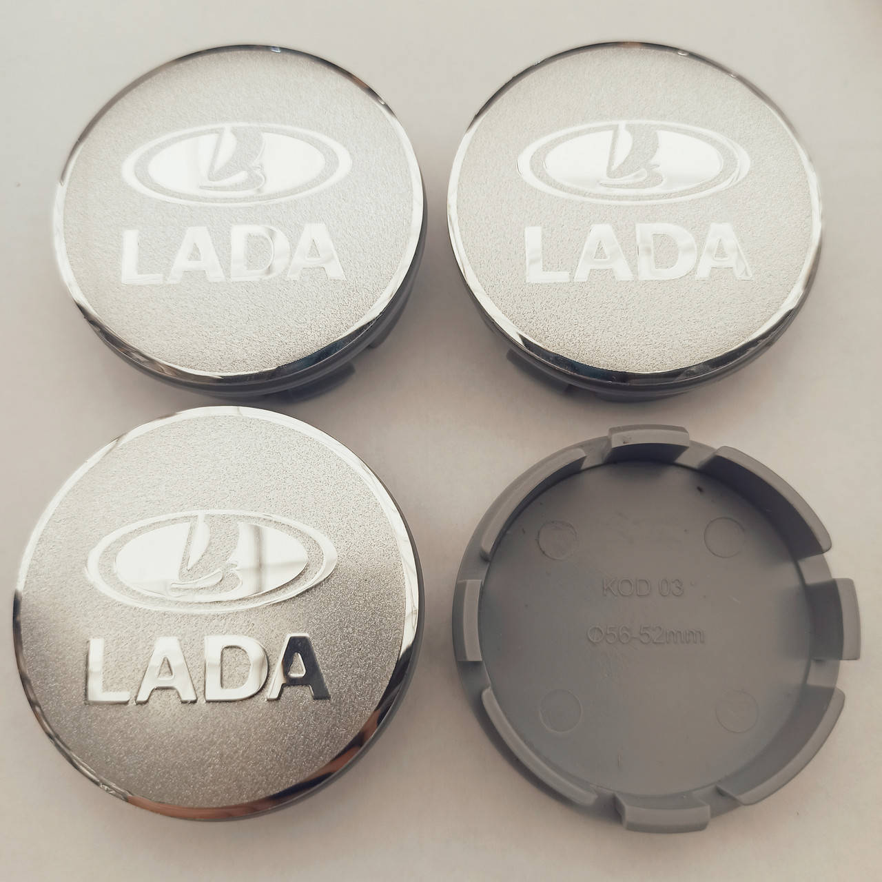 

Колпачки в диски Lada 52-56 мм