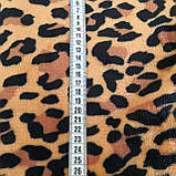 Махра велсофт із леопардовою, фото 4