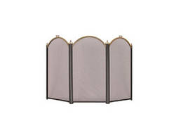 Камінна сітка Bonfire SO3011PК (чорно-золота)