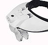 Бінокулярні окуляри лупа для радиомонтажа Beileshi, LED підсвічування, змінні лінзи., фото 7