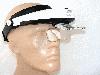 Бінокулярні окуляри лупа для радиомонтажа Beileshi, LED підсвічування, змінні лінзи., фото 10