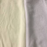 Шифон однотонний білий, ширина 150 см, фото 5
