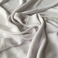 Шифон однотонний білий, ширина 150 см