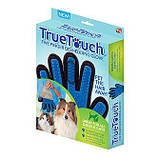 Рукавичка для вичісування тварин True Touch, фото 3
