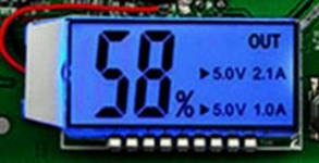 Контролер заряду, розряду Power Bank Li-ion акумуляторів 3,7 v подвійною з дисплеєм, фото 3