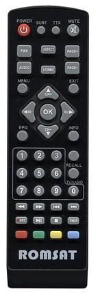 Пульт для Т2 тюнера Romsat T2050, фото 1