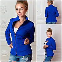 Жакет на блискавці (21) електрик