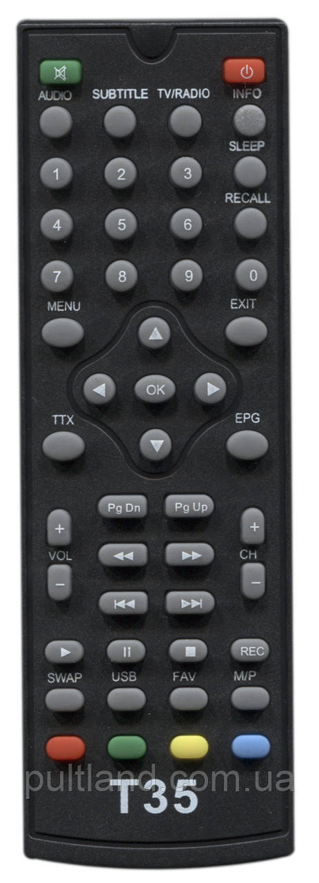 Пульт для DVB-T2 World Vision T35