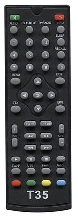 Пульт для DVB-T2 World Vision T35, фото 1