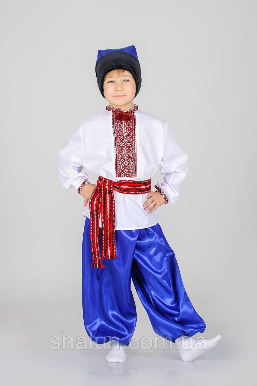 Карнавальний костюм для хлопчика Україніць напрокат