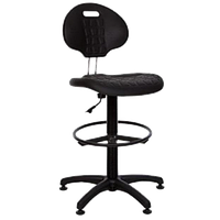 Laborant GTS ring base stopki (Лаборант) крісло офісне для персоналу, кольори в асортименті