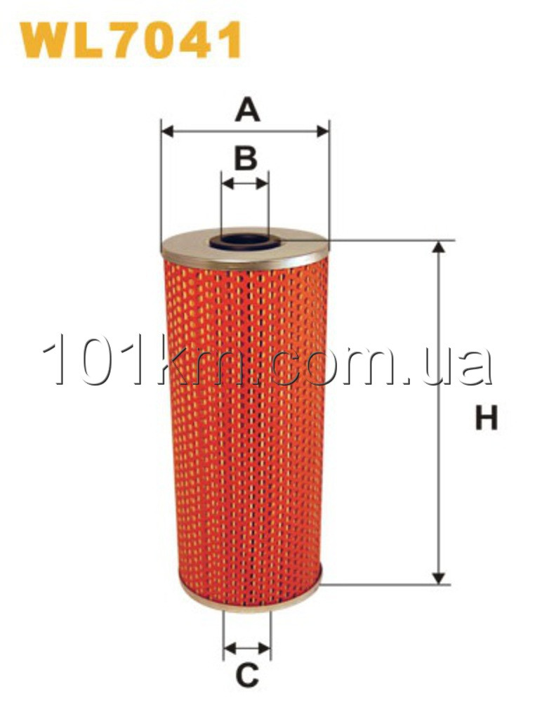 Фільтр масляний WIX WL7041 (OM522/1)    