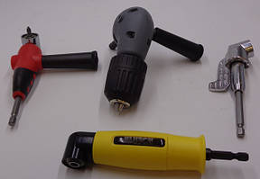 Кутові адаптери для дрилі і шуруповерт