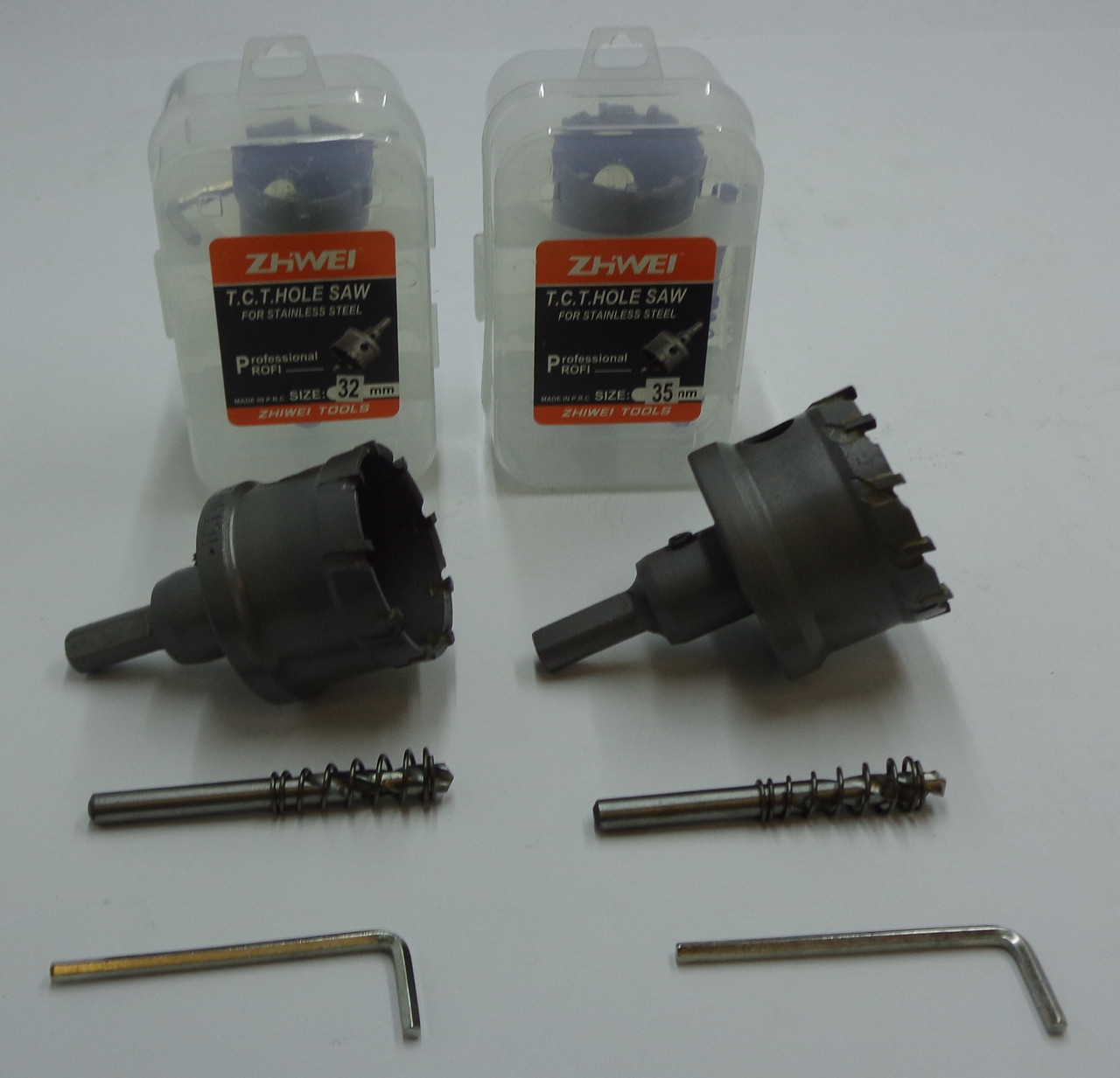 Коронка Універсальна для металу 28 MM з переможевими напайкою, фото 1