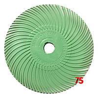 3M 30132 Scotch-Brite™ Bristle RB-ZB - Радіальна щітка 76х9 мм, 1 мкм, світло-зелена