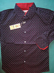 Дитяча сорочка на хлопчика підлітка Котон Туреччина Розмір 14, 15 років