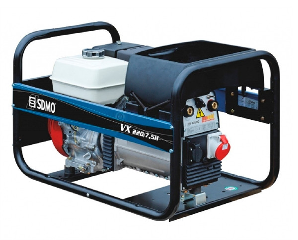 Генератор зварювальний SDMO VX 220/7,5 H S (6 кВт), фото 1