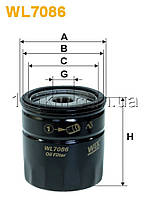 Фильтр масляный WIX WL7086 (OP540/1)