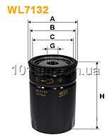 Фільтр масляний WIX WL7132 (OP 573)    
