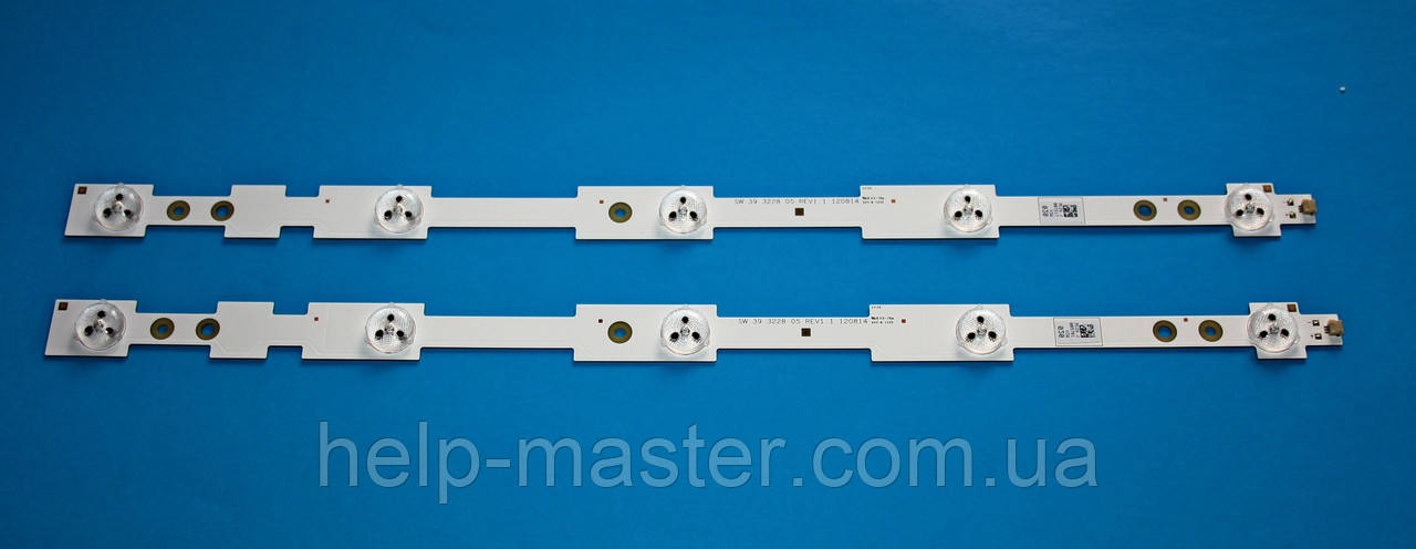 Планка світлодіодна для підсвічування РК панелей SW 39 3228 05 rev1.110814., фото 1