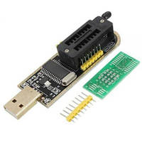 Программатор CH341A USB для EEPROM/FLASH 24/25 серии (Преобразователь USB-UART)