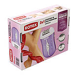 Епілятор і електробритва Rotex RHC540-P(Ротекс), фото 5