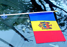 Прапор Молдови, прапор на присоску в автомобіль, прапор Молдови