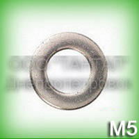 Шайба 5 нержавіюча ГОСТ 10450-78 (DIN 433, ISO 7092) А2 зменшена плоска