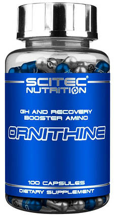 Ornithine Scitec Nutrition 100 caps, фото 1